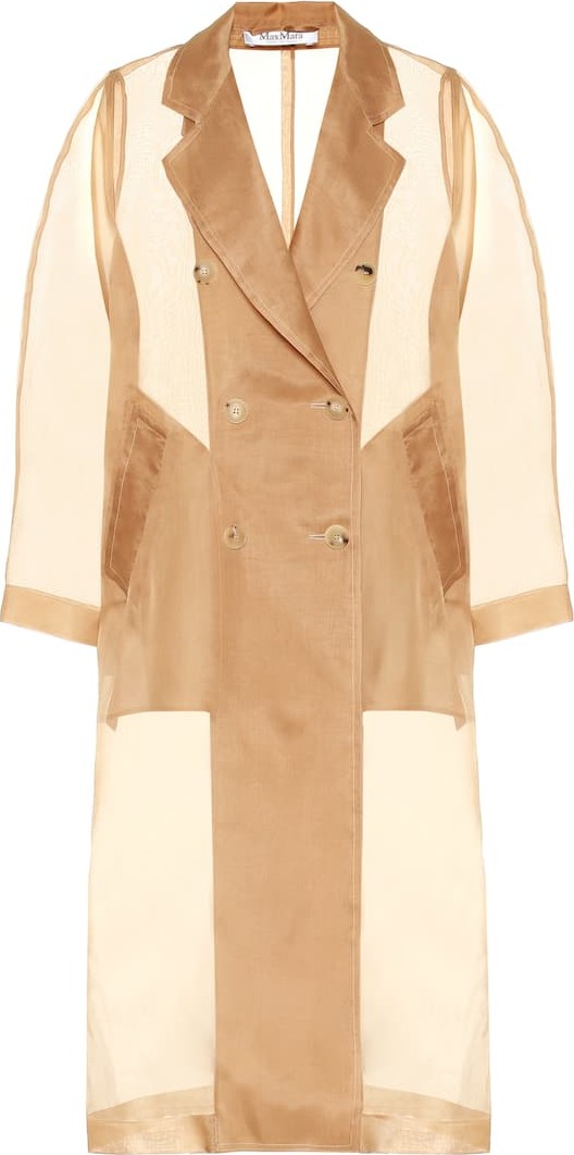 Max Mara Materia silk-organza jacket