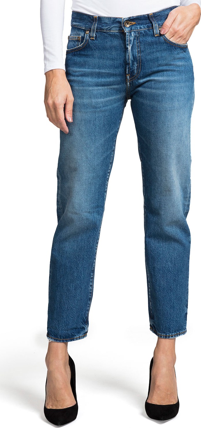 PRPS Delorean Mid-Rise Ankle Straight-Leg Jeans - Equinox