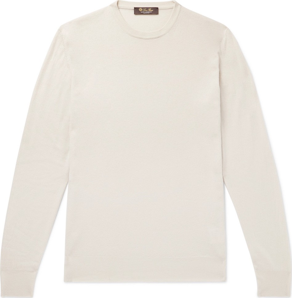 Loro Piana Slim-Fit Baby Cashmere Sweater