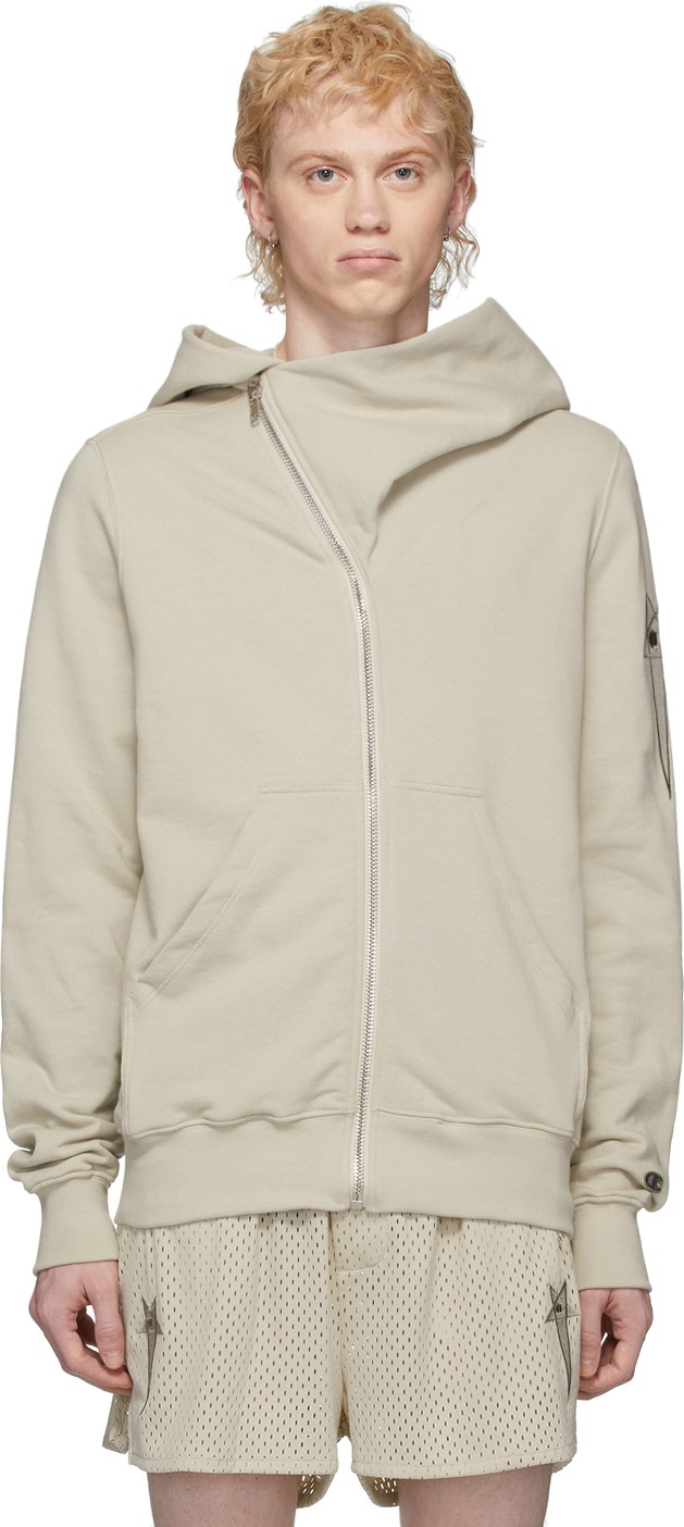 Rick Owens Grey Champion Edition Mountain Hoodie