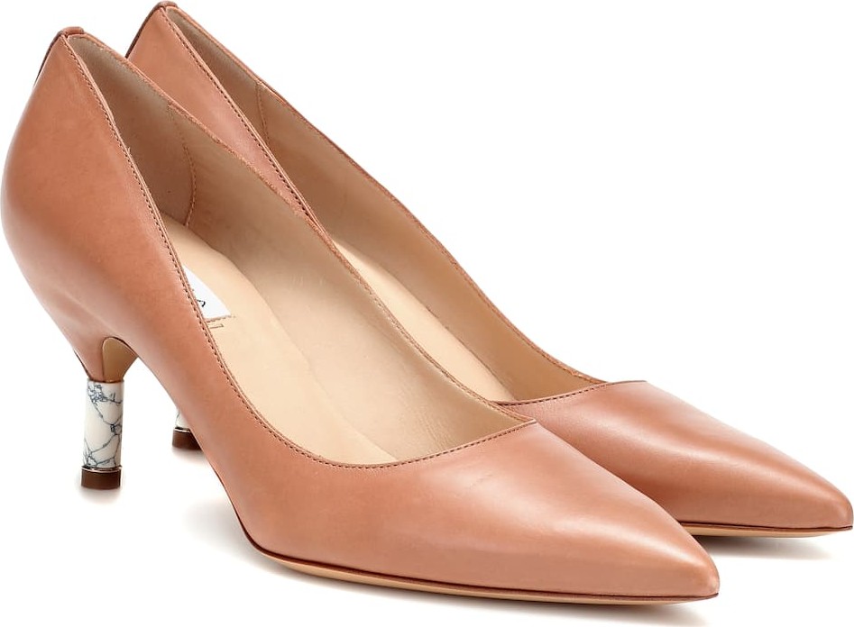 Gabriela Hearst Justina leather pumps