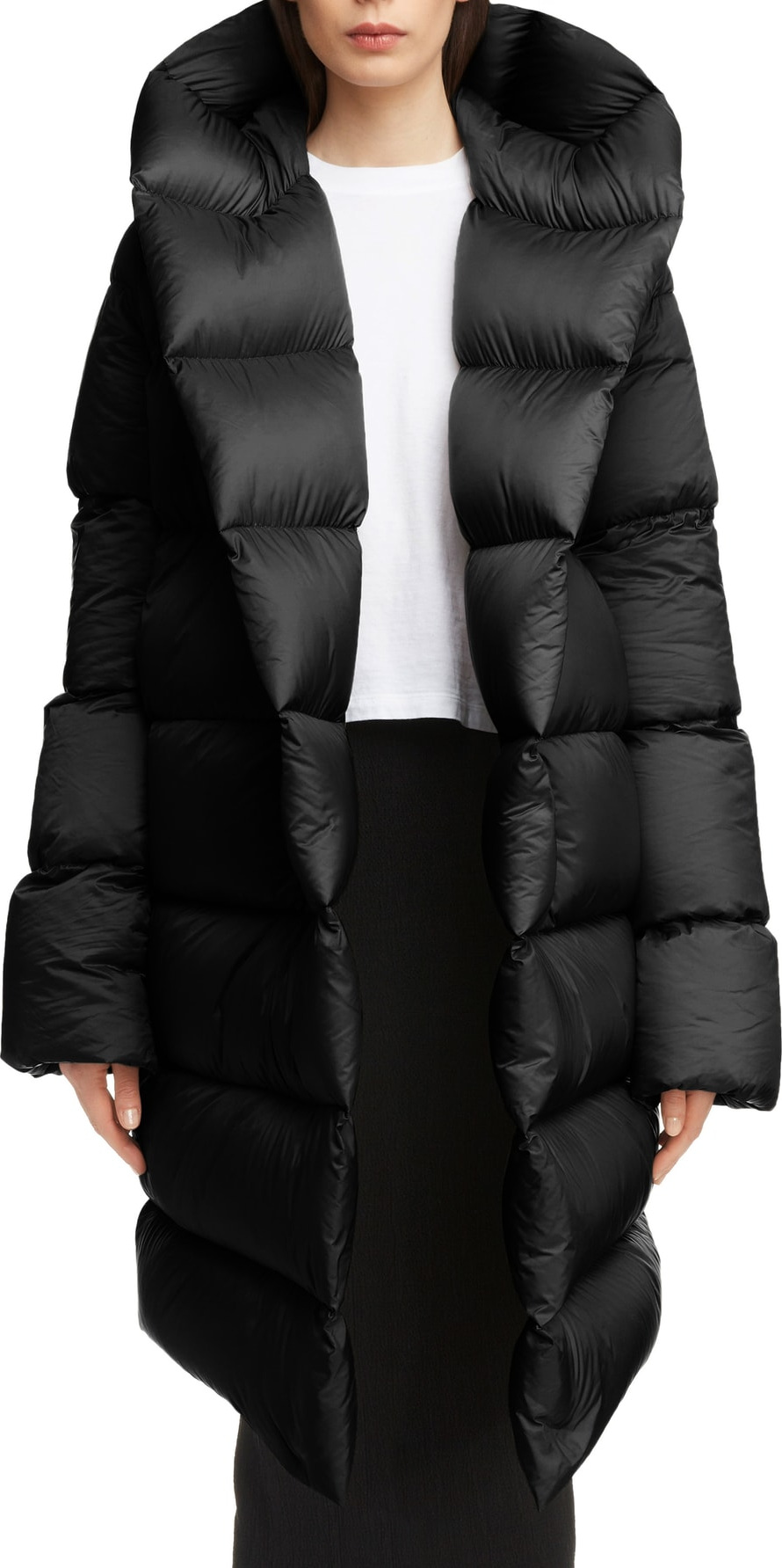 Rick Owens Down Fill Puffer Coat