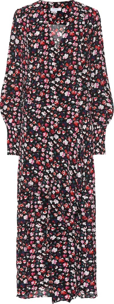 Equipment Printed midi dress