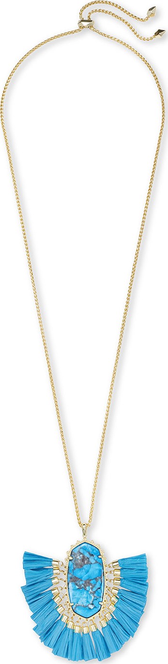 Kendra Scott Betsy Adjustable Fringe Pendant Necklace, 32"