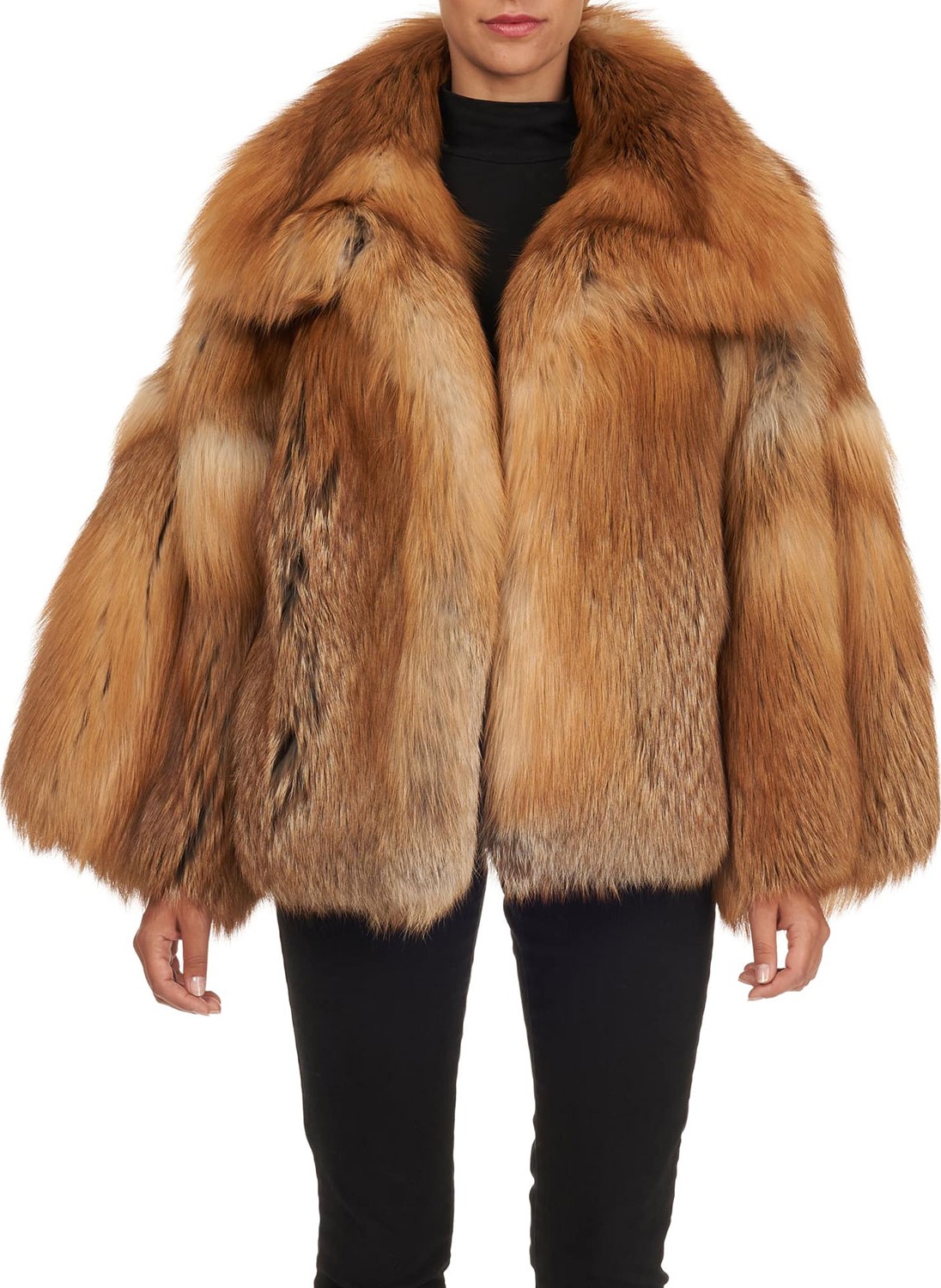 Oscar De La Renta Fox Fur Jacket
