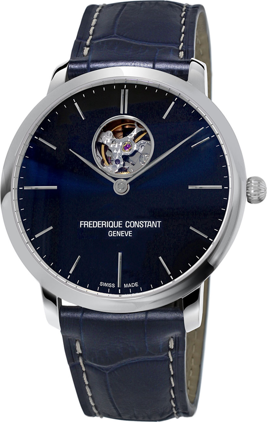 Frederique Constant 40mm Men's Slimline Automatic Heart Beat Watch