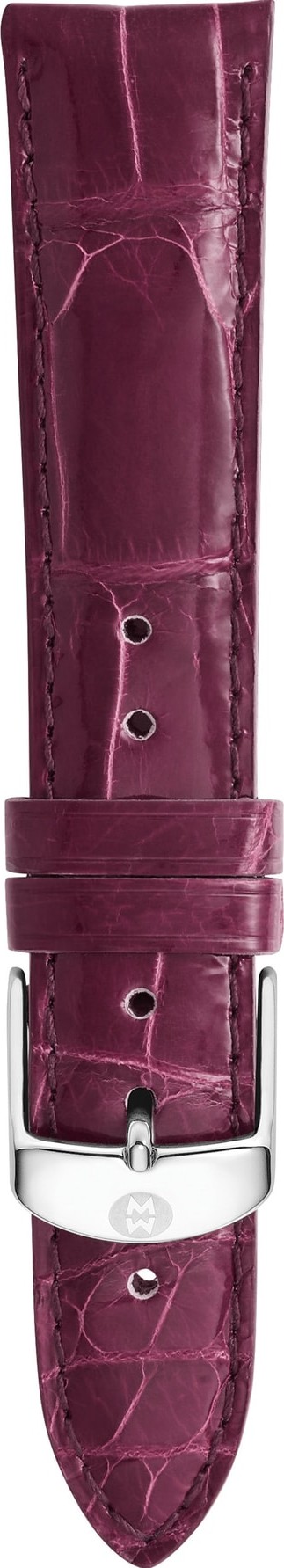 MICHELE 18mm Alligator Watch Strap
