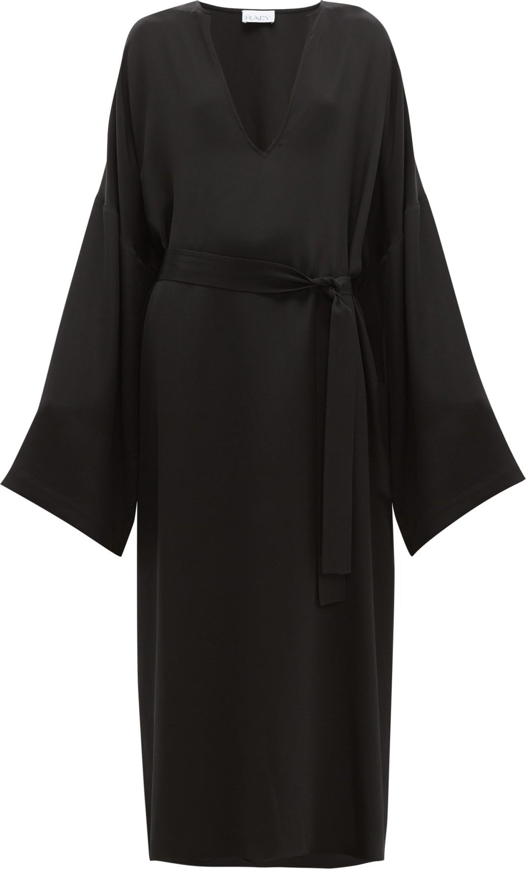 Raey Kimono-sleeve silk beach dress