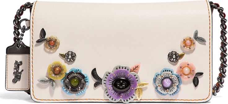 COACH 1941 Dinky Tea Rose Crossbody Bag