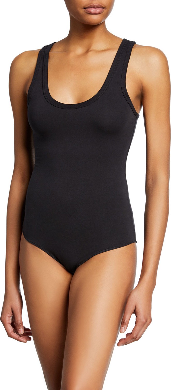 Rag & Bone The Tank Stretch-Cotton Bodysuit