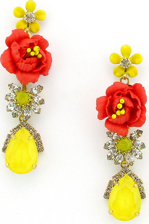 Elizabeth Cole Myers Dangle Earrings