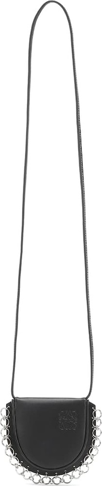 LOEWE Small Heel leather pouch