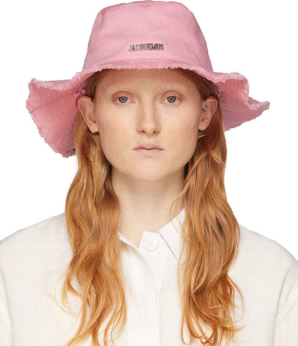 Jacquemus Pink 'Le Bob Artichaut' Bucket Hat
