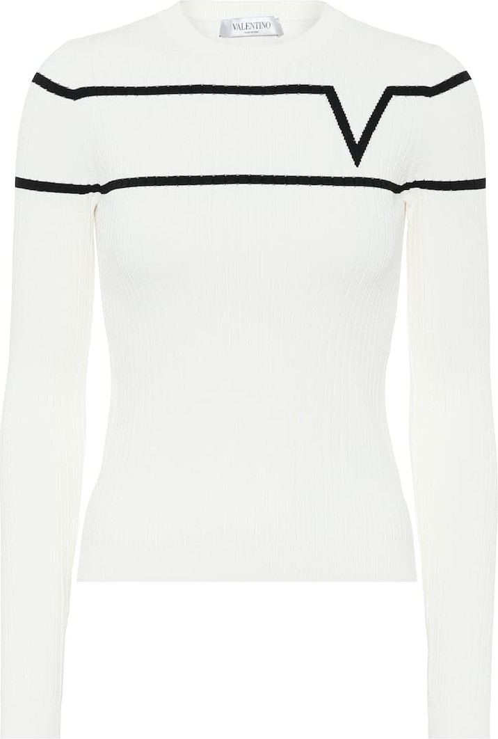 Valentino Intarsia sweater