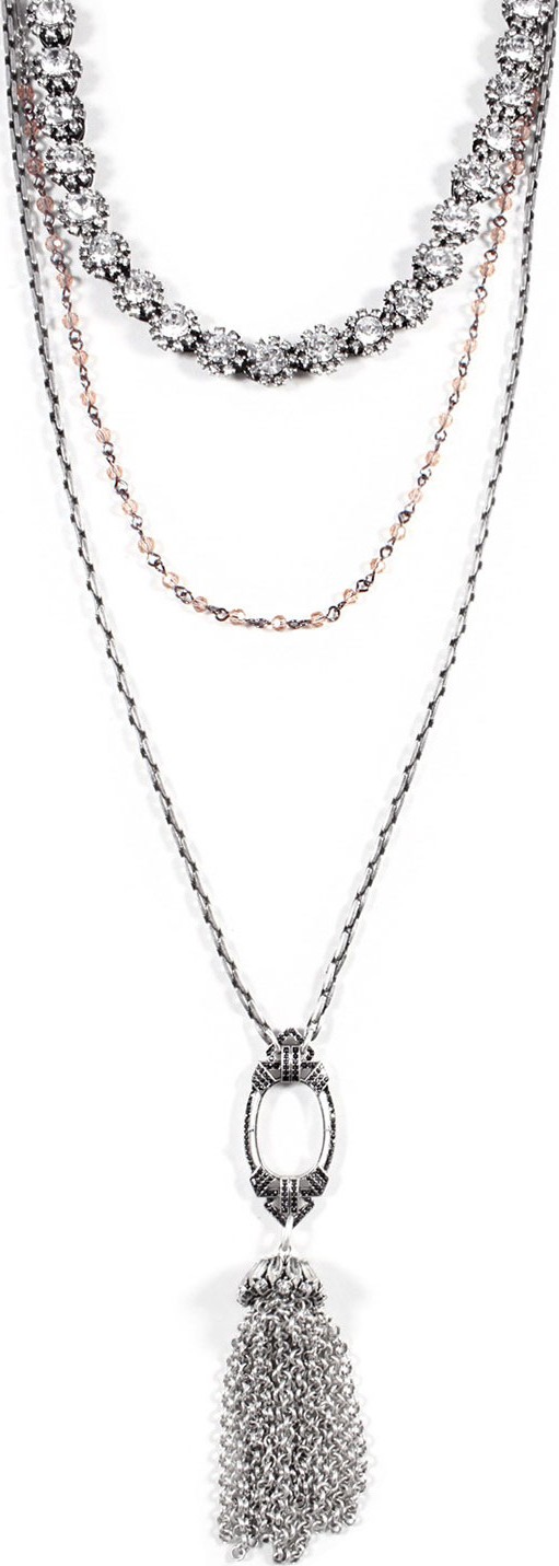 Lulu Frost Lillet Long Layered Tassel Necklace