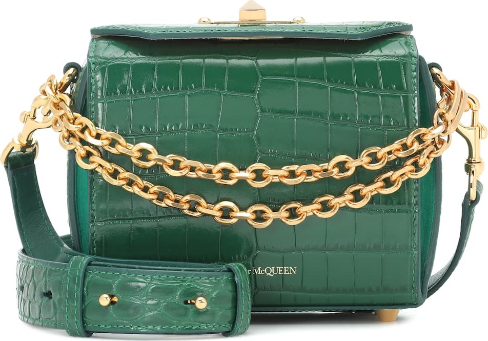 Alexander McQueen Box Bag 16 leather shoulder bag