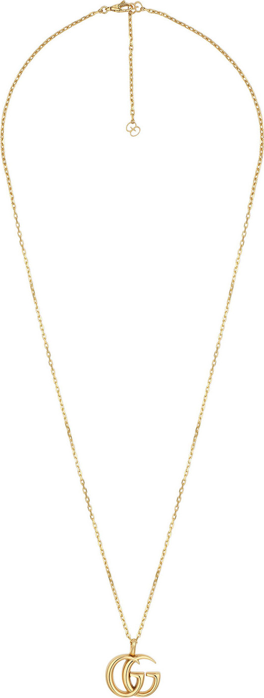 Gucci 18k Gold GG Running Necklace, 24"