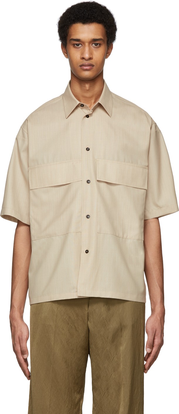 Jil Sander Beige Ariel Shirt