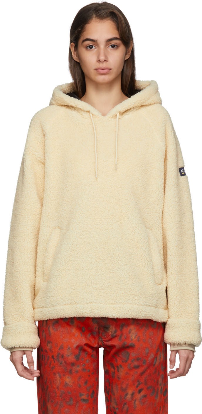 NAPA by Martine Rose Off-White T-Cameron Fleece Hoodie