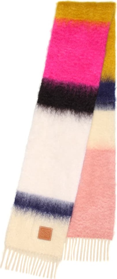 LOEWE Mohair and wool scarf