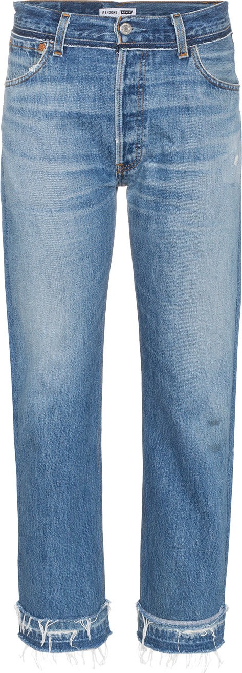 RE/DONE Stove Pipe Released Hem jeans