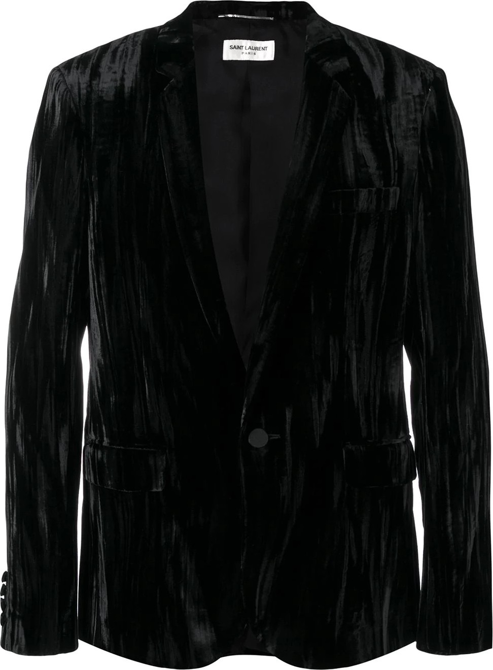 Saint Laurent Crushed velvet blazer