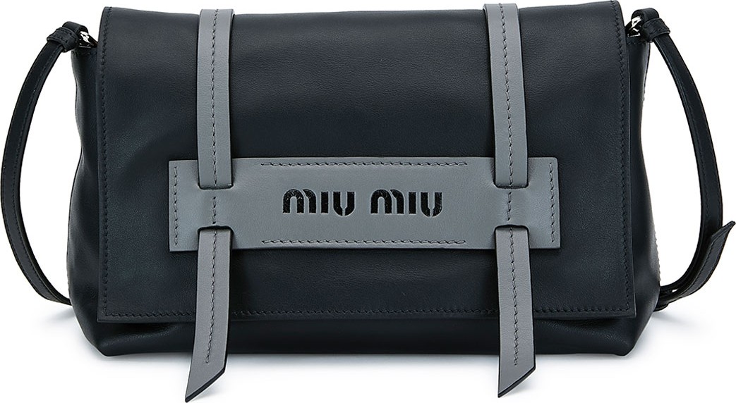 Miu Miu Grace Lux Small Leather Shoulder Bag