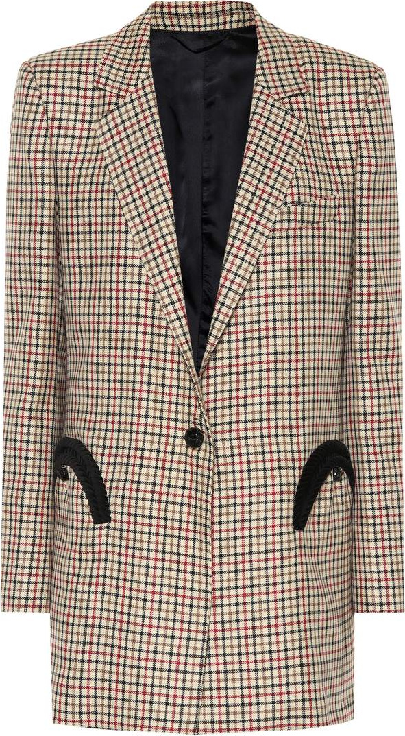Blazé Milano Everyday checked wool blazer