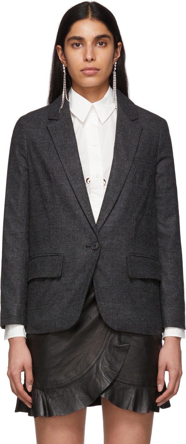Isabel Marant Etoile Grey Kice Blazer