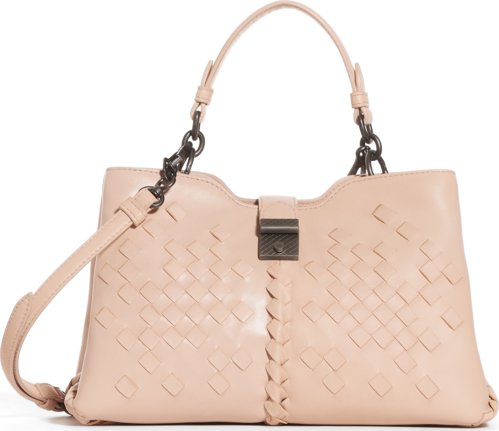 Bottega Veneta Small Napoli Top Handle Satchel