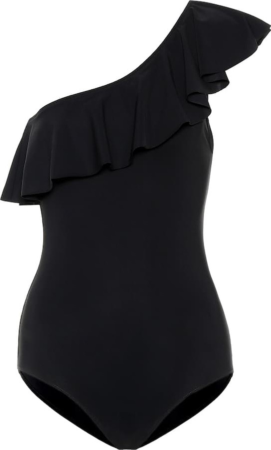 Isabel Marant Etoile Sicilya one-shoulder swimsuit