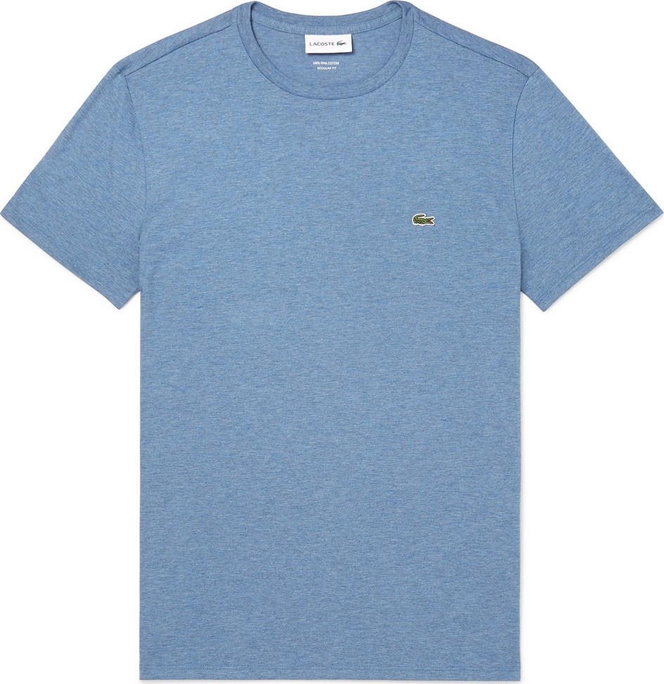 Lacoste Mélange Cotton-Jersey T-Shirt