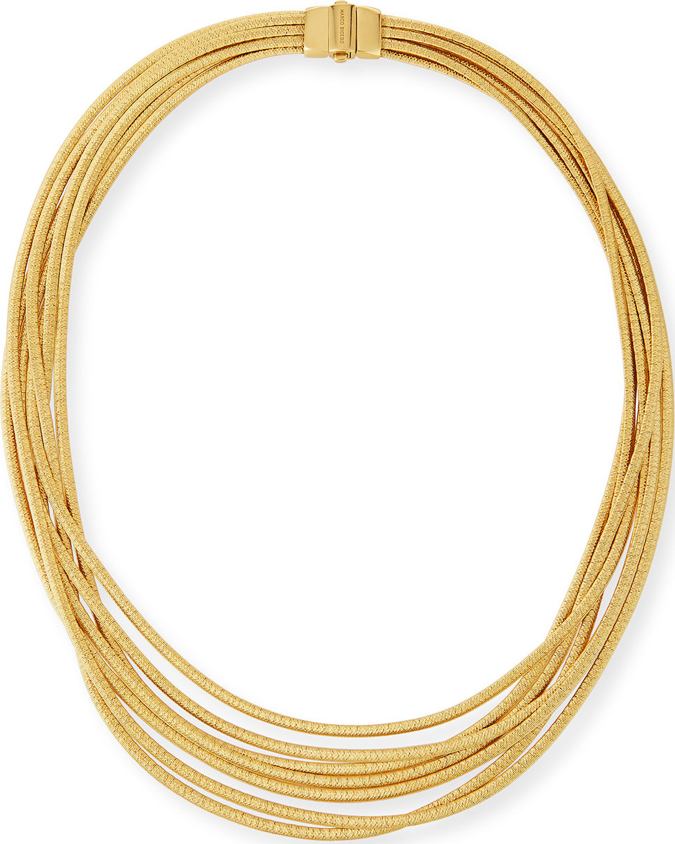 Marco Bicego Cairo 18k Seven-Strand Necklace