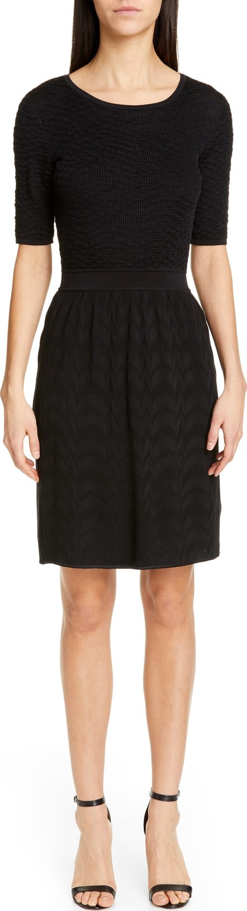 Missoni Short Sleeve Sweater Dress