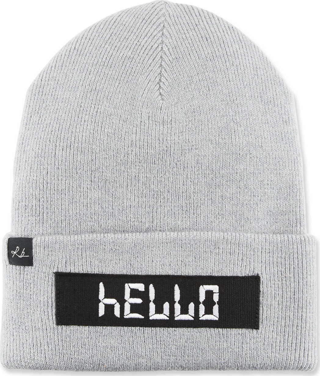 Rag & Bone Addison Hello Digital Wool Beanie Hat
