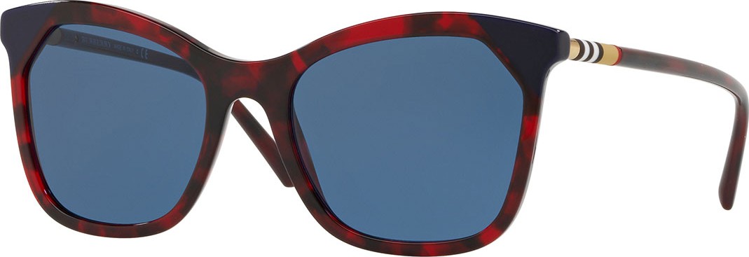 Burberry London England Square Acetate Sunglasses