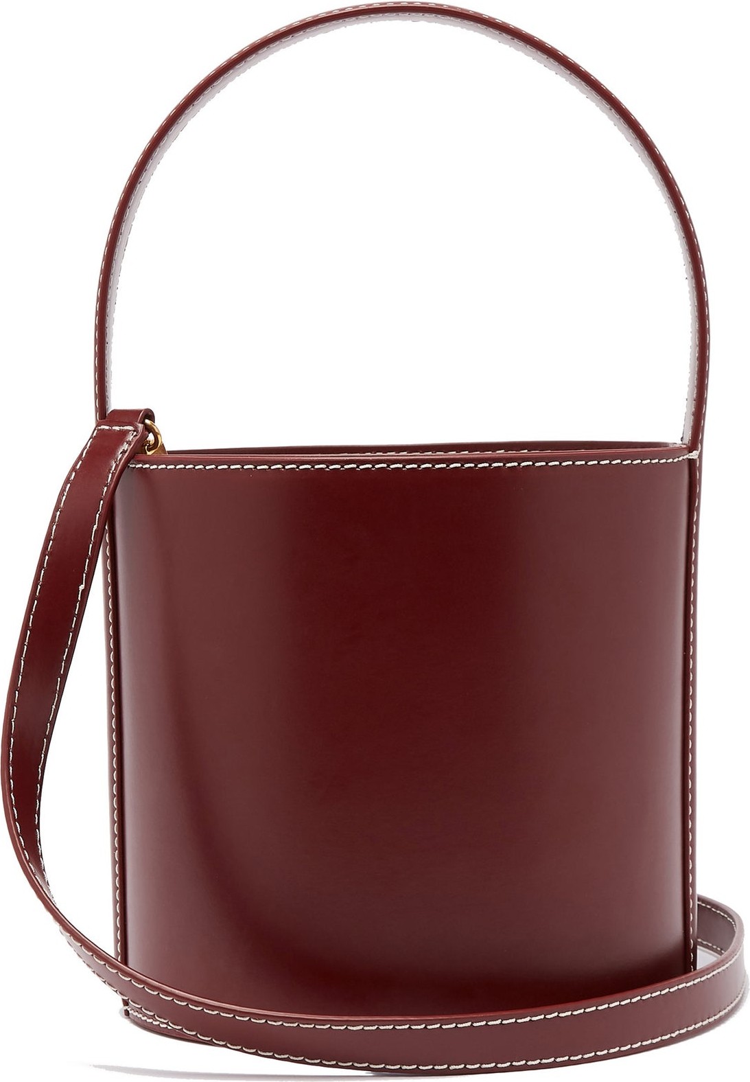 Staud Bisset leather bucket bag
