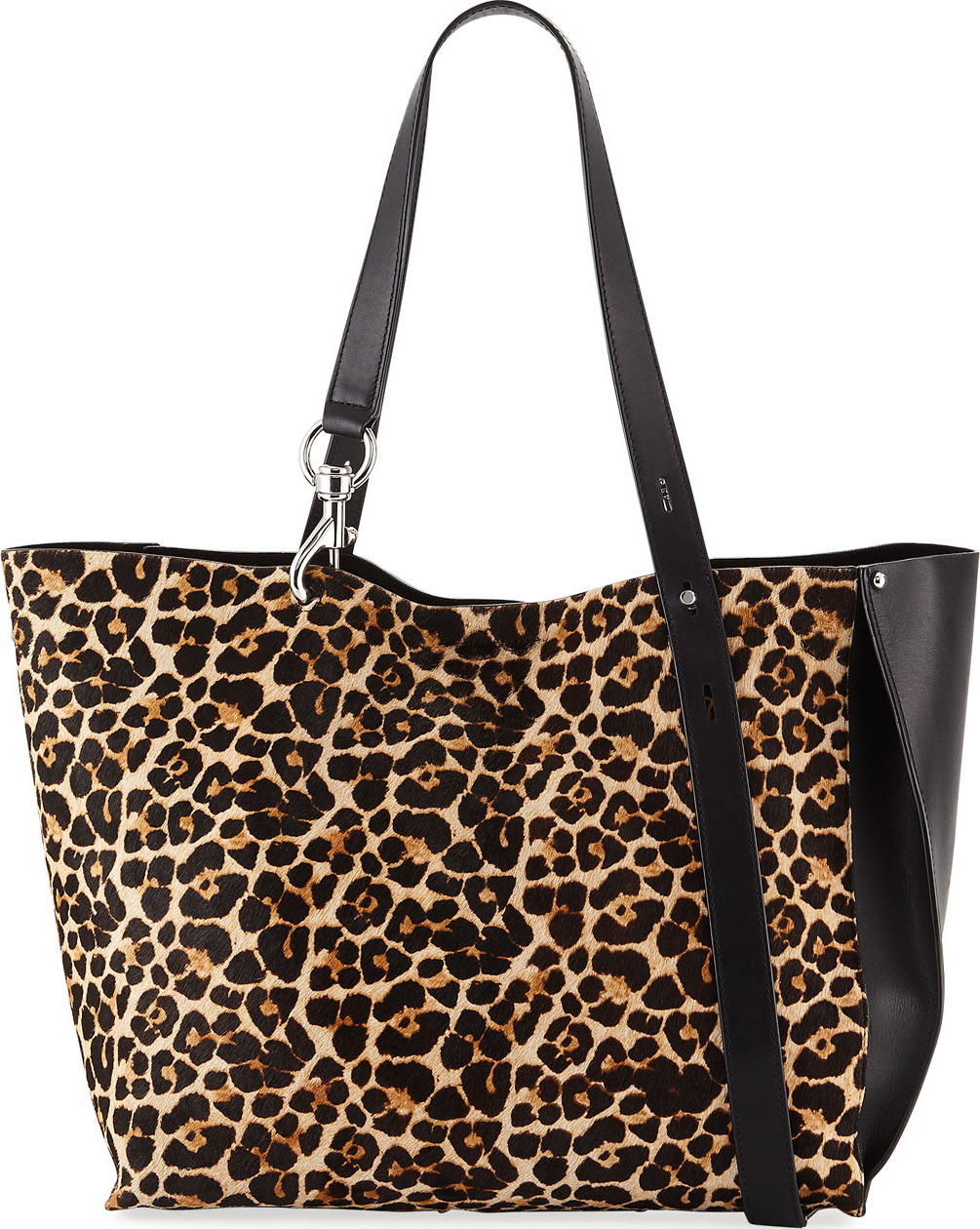 Rebecca Minkoff Stella Large Leopard-Print Tote Bag