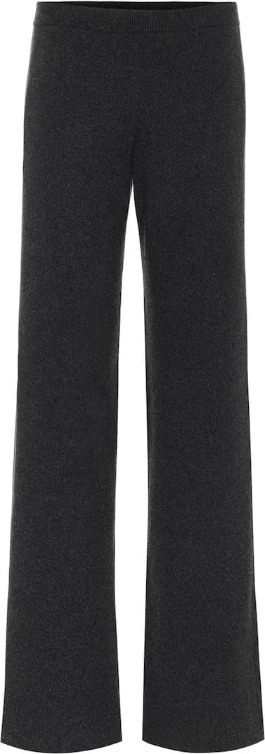 Loro Piana Lexington mid-rise cashmere pants
