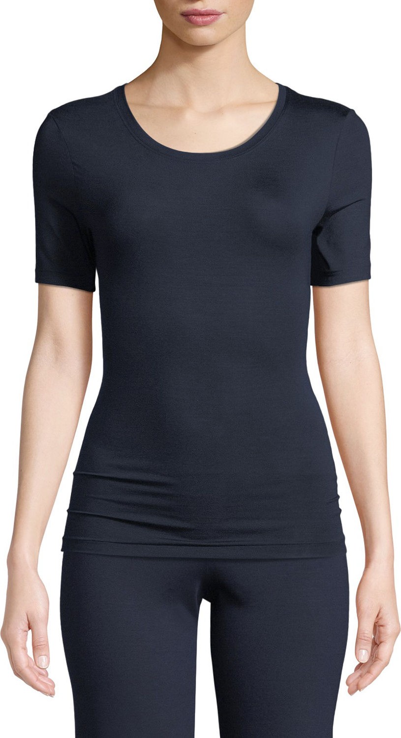 Zimmerli Pureness Short-Sleeve Jersey Top