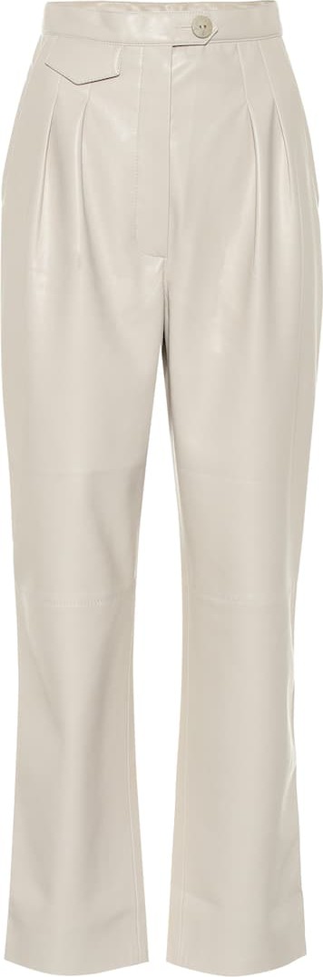 Nanushka Mitsu high-rise cigarette pants