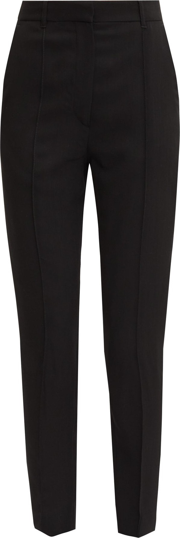 Ann Demeulemeester Pleated slim-leg twill trousers