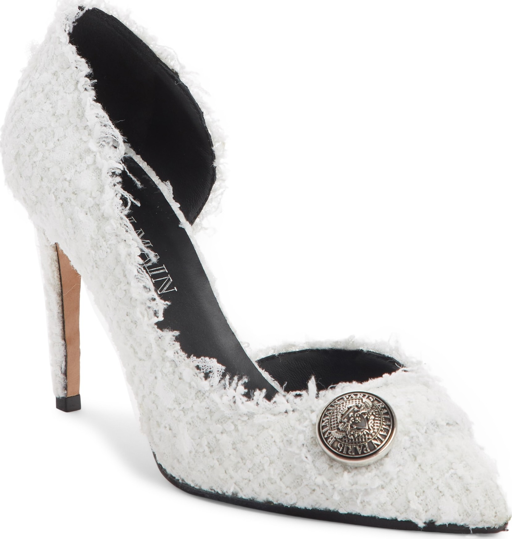Balmain Julie Tweed d'Orsay Pump