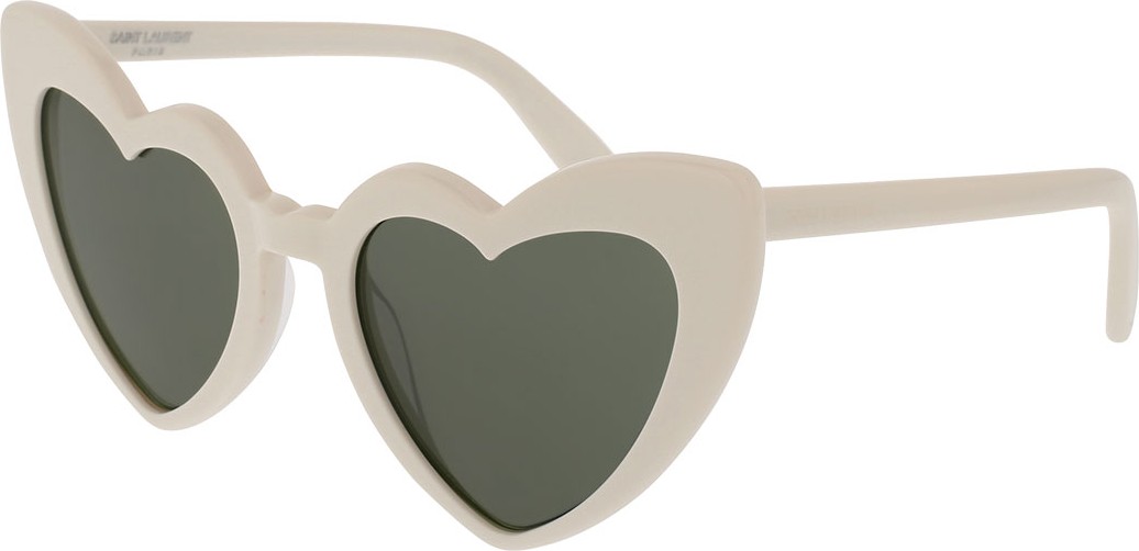 Saint Laurent Lou Lou Oversized Heart Sunglasses