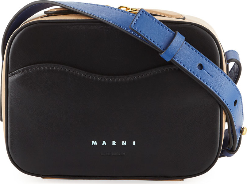 Marni Bandoleer Colorblock Shoulder Bag