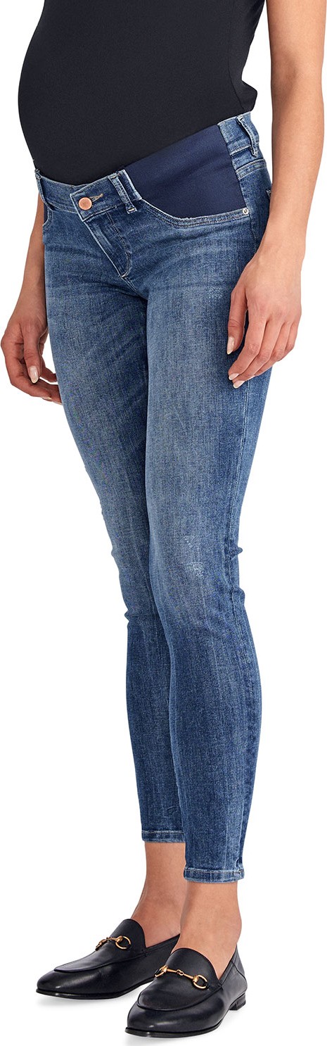 DL1961 Florence Mid-Rise Skinny Maternity Jeans