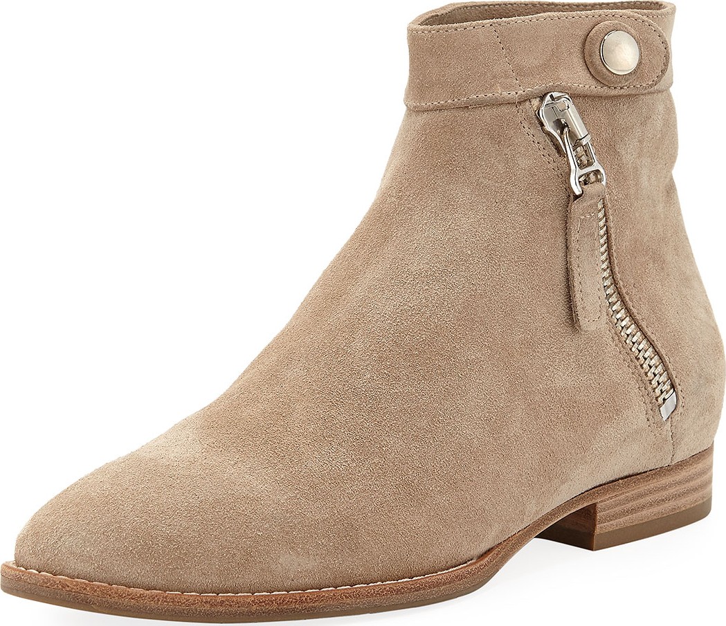 Aquatalia Rose 20mm Weatherproof Suede Booties