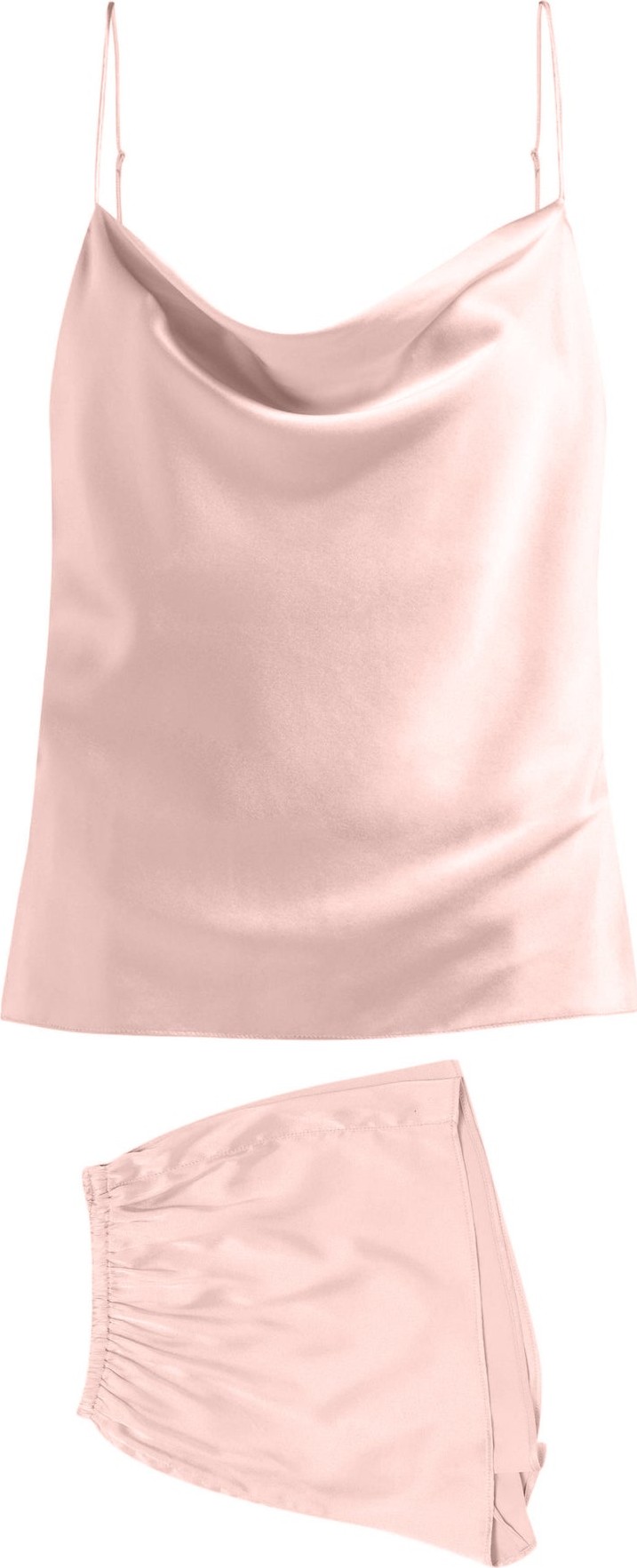 SKIN Silk-blend pyjama set