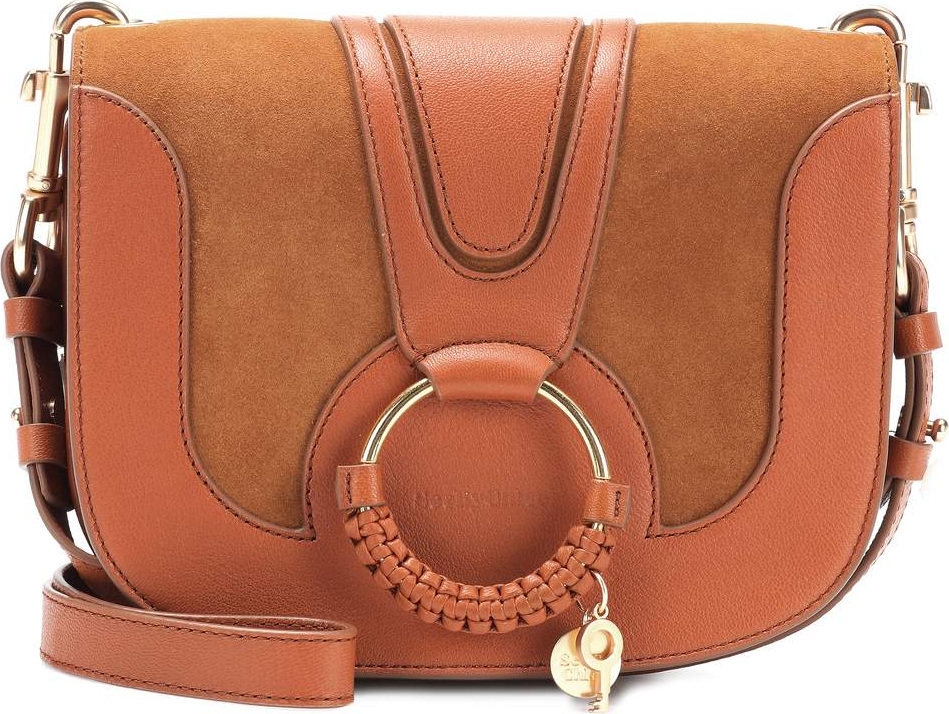 See By Chloé Hana Medium leather and suede shoulder bag