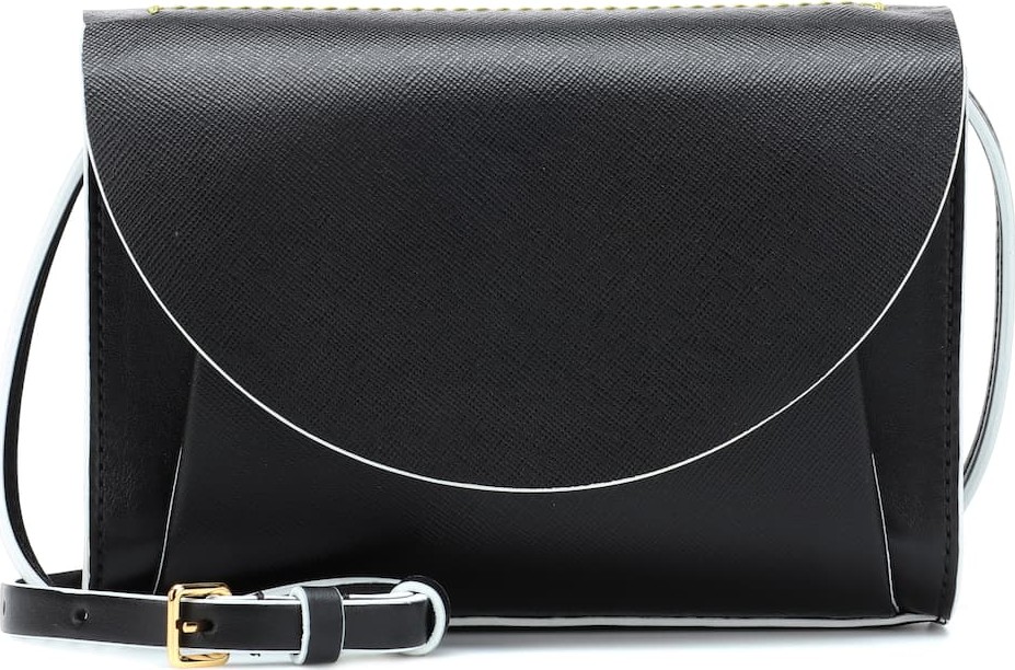 Marni Law leather shoulder bag